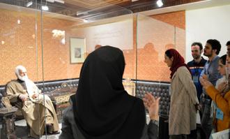 ​تور صحنه و پشت صحنه کتابخانه و موزه ملی ملک- روز دوم