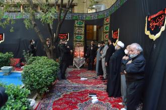 چهارمین روز آیین سوگواری شهادت امام حسین (ع) در خانه تاریخی ملک/ گزارش تصویری