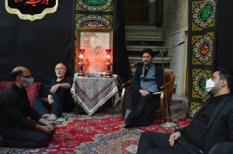دومین روز آیین سوگواری شهادت امام حسین (ع) در خانه تاریخی ملک/ گزارش تصویری