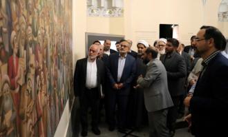 تالار جدید موزه‌ای «ماه هشتم» در کتابخانه و موزه ملی ملک گشایش یافت