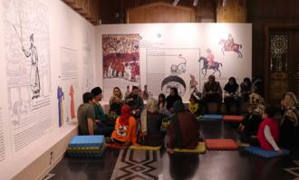 کارگاه ساخت عروسک نوروزی تَکَم در کتابخانه و موزه ملی ملک برگزار شد